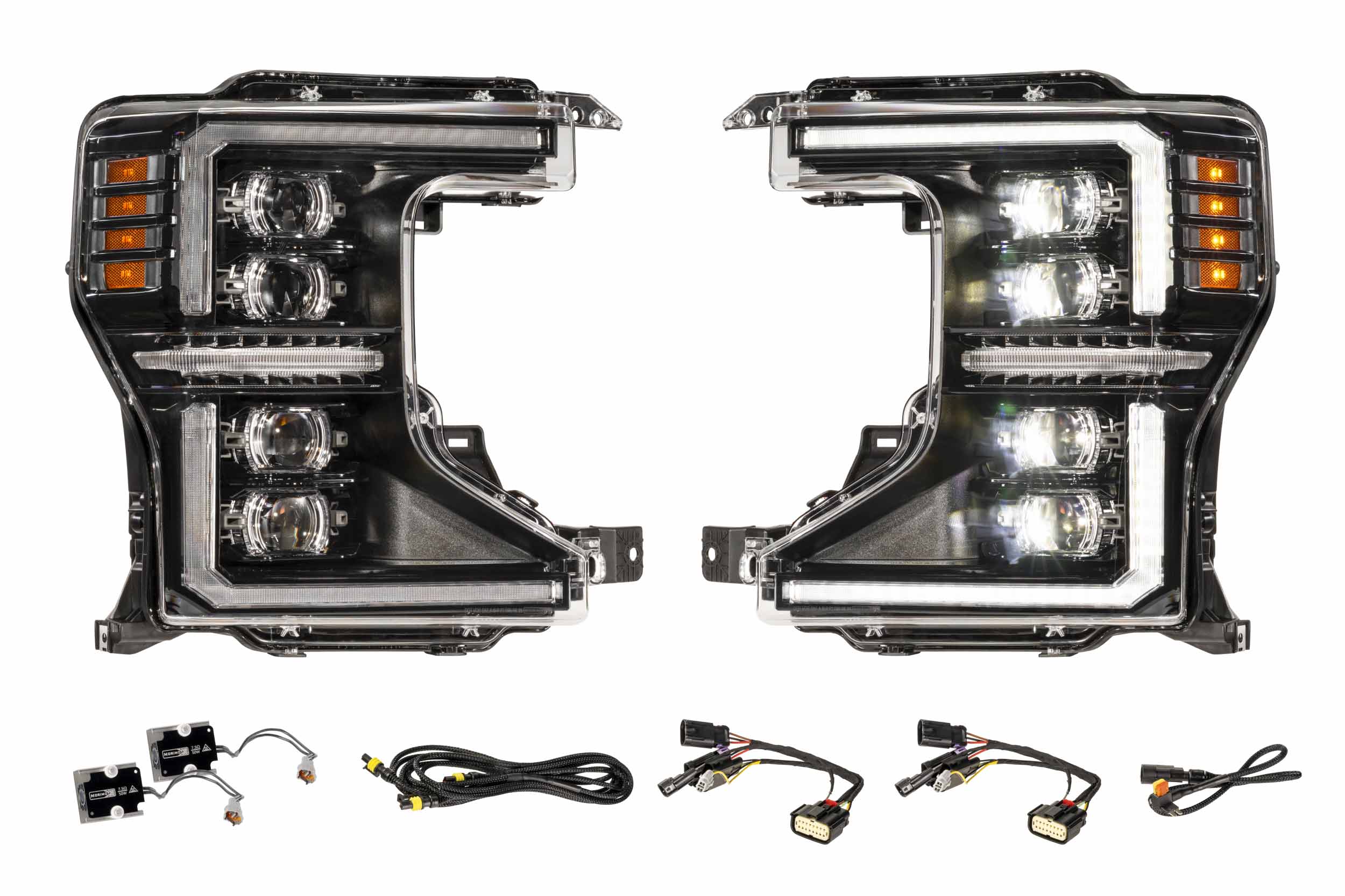 LF2-508 | 20-22 Ford Super Duty Morimoto XB Evo Headlights